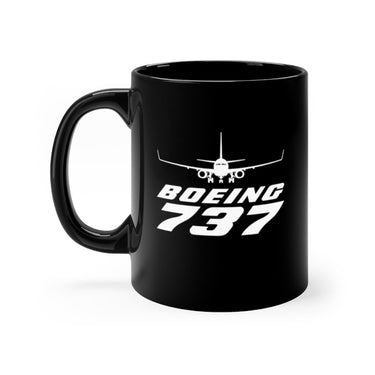 BOEING 737 DESIGNED MUG Printify